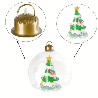 MerryBubbles™ Inflatable Christmas Ornaments – Adorable Floating Holiday Balls for Indoor & Outdoor Decoration