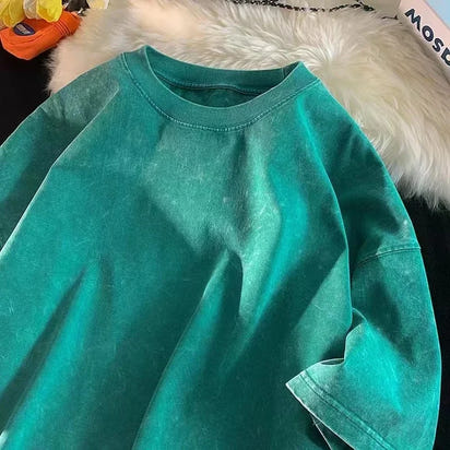 Vintage Washed Oversized T-Shirt – Street Essential