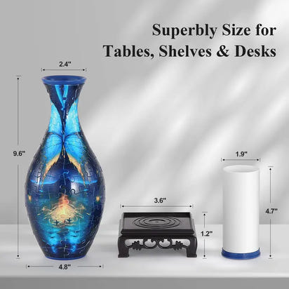 3D Puzzle Vase – Elegant Decorative Art for Home & Gifting