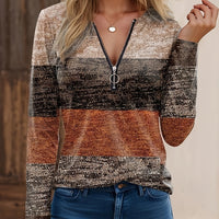 ColorEase™ Quarter Zip Tee