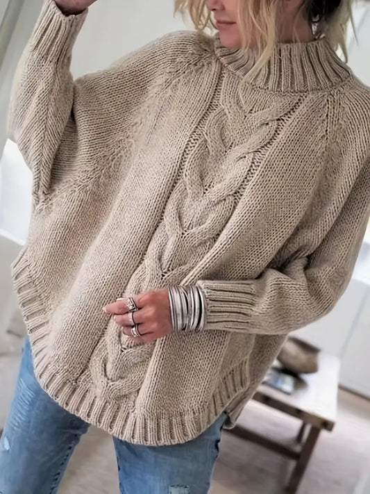 WarmKnit™ Chunky Cable Sweater