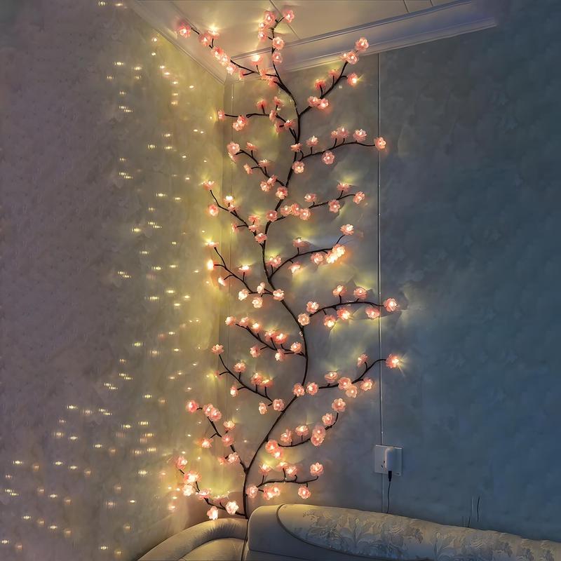 LED Tree Branch Light - USB Powered Decorative Lamp