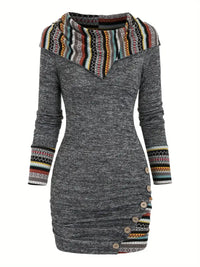 TribalHood™ Cozy Hooded Dress