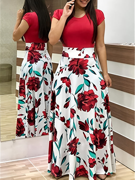 EleganceFlow™ Maxi Dress
