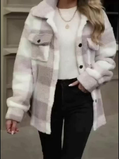 NordPlush™ Checkered Winter Jacket