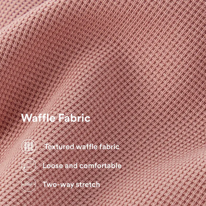 Flex High-Waist Waffle Work Pants