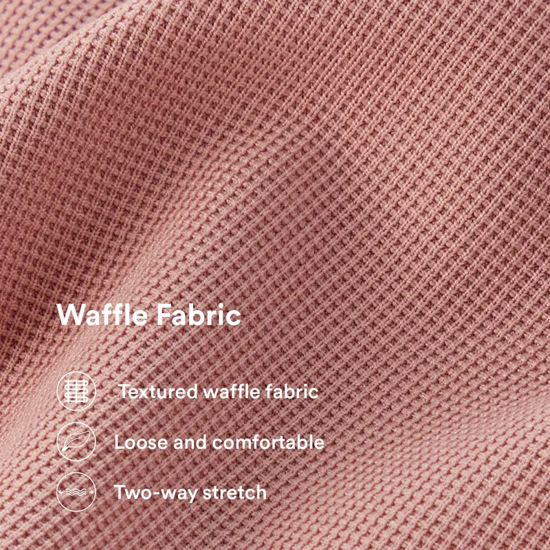 Flex High-Waist Waffle Work Pants