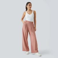 Flex High-Waist Waffle Work Pants