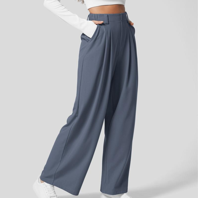 Flex High-Waist Waffle Work Pants