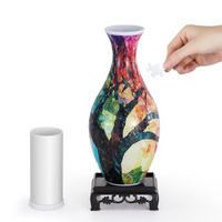 3D Puzzle Vase – Elegant Decorative Art for Home & Gifting