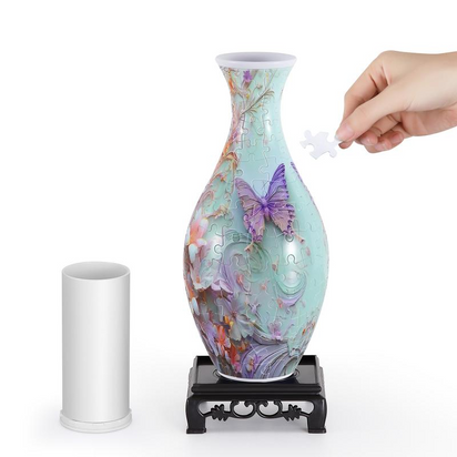 3D Puzzle Vase – Elegant Decorative Art for Home & Gifting