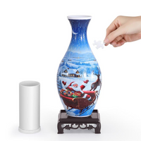3D Puzzle Vase – Elegant Decorative Art for Home & Gifting