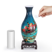 3D Puzzle Vase – Elegant Decorative Art for Home & Gifting