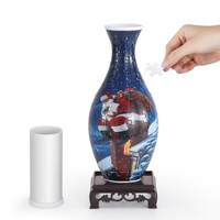 3D Puzzle Vase – Elegant Decorative Art for Home & Gifting